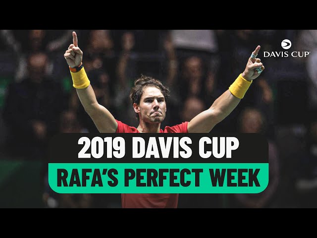 The BEST from Rafael Nadal's PERFECT Week 🤯🏆 | 2019 Davis Cup Finals