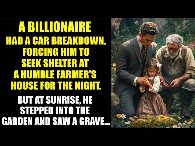 A BILLIONAIRE Asked To Stay At A FARMER'S HOUSE. The Next Morning, He Saw A Strange Grave...