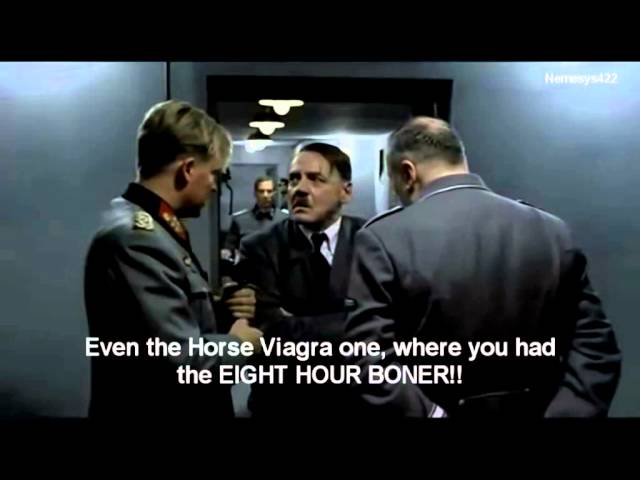 Hitler finds out about Ronnie Pickering parodies