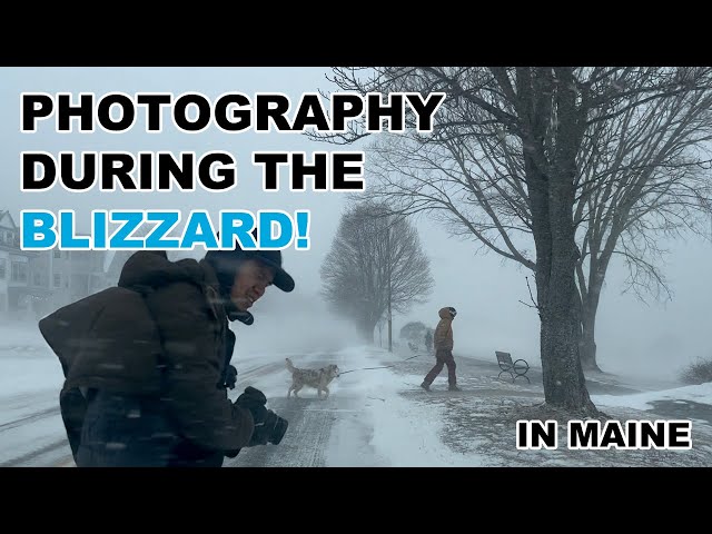 Photography During the Blizzard in Maine 2022 | พาไปถ่ายรูปท่ามกลางพายุหิมะ [Thai Language]