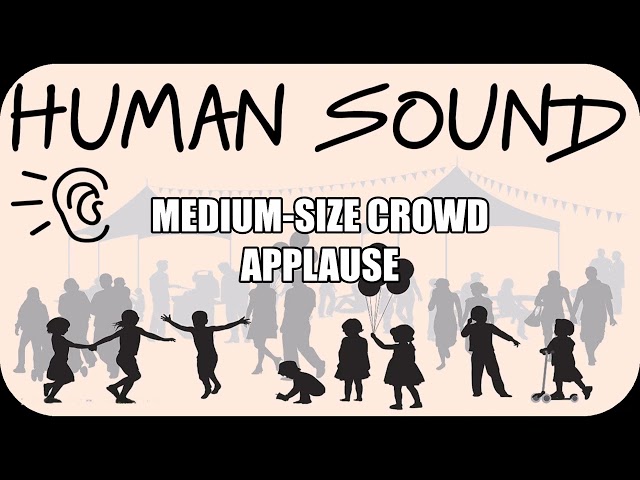 Human Sound | Medium-Size Crowd Applause