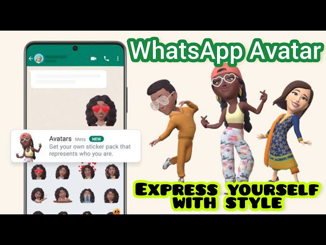 How to setup and edit the avatar for your DP in WhatsApp?