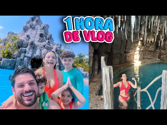 1 HORA DE VLOG NA VIAGEM DO MEU NIVER - RESORT COM VULCÃO * Fiquei sem Iphone | Kathy Castricini