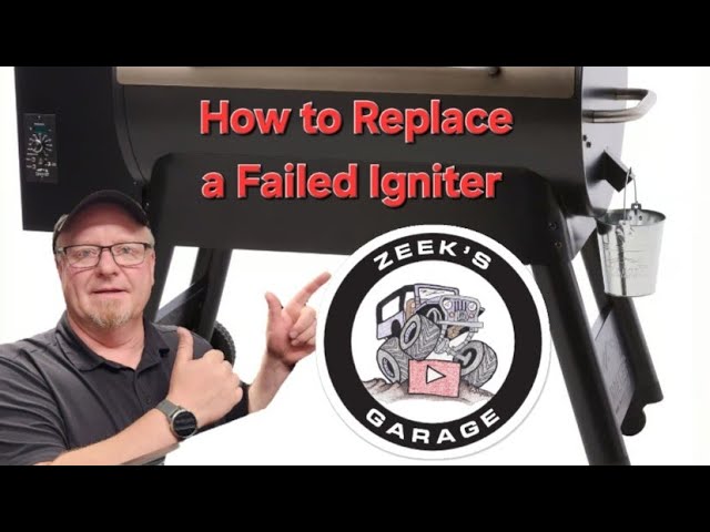 How to replace an igniter in a pellet smoker