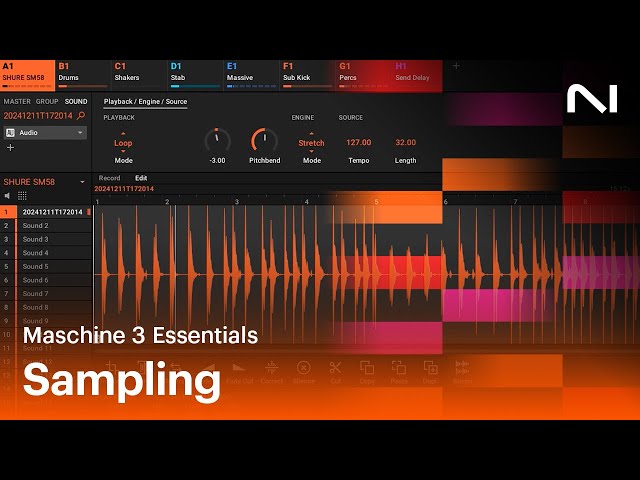 How to record samples with Maschine 3 | Native Instruments