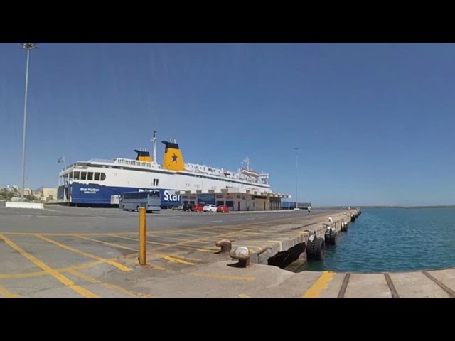 Heraklion Port - 360 video - MCLAB TEICRETE