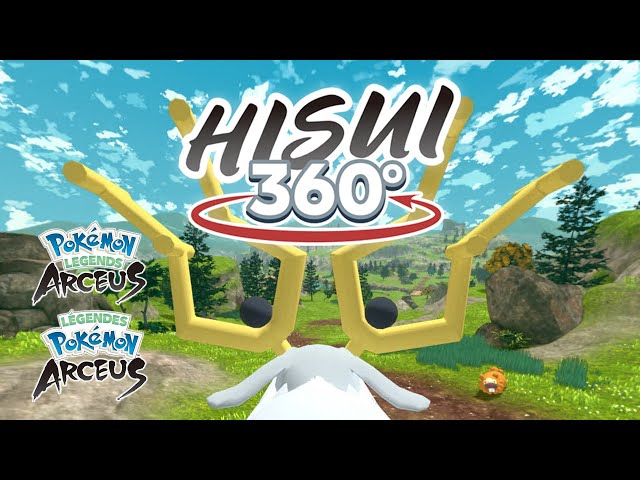 [UK] 360° View of Hisui | Pokémon Legends: Arceus