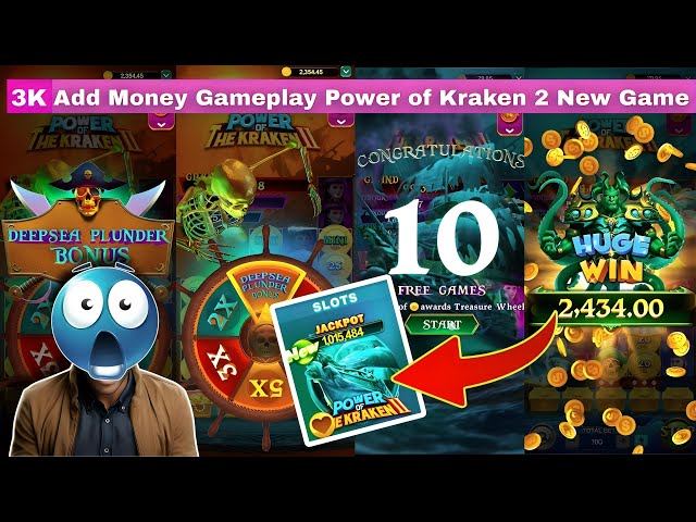 Yono Rummy Power Of The Kraken 2 Game Play 💥 | Yono Games New Power Of The Kraken 2 Slots Game Play🤑