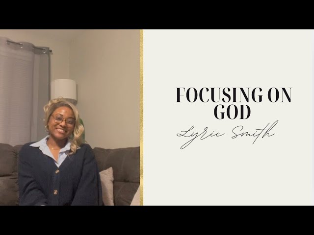 Focusing on God & Pleasing Him