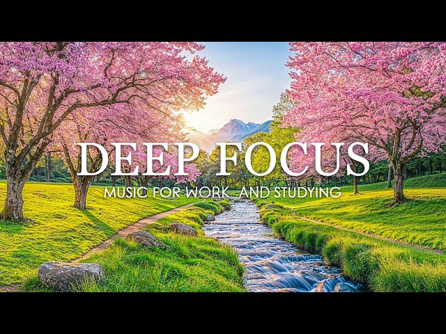 Concentration Music for Studying - 12 Hours of Ambient Study Music to Concentrate, Improve Memory #8