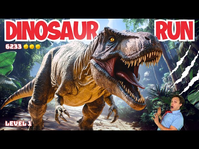 🦖 Dinosaur Planet Brain Break | Kids Dinosaur Rescue Run & Exercise Challenge