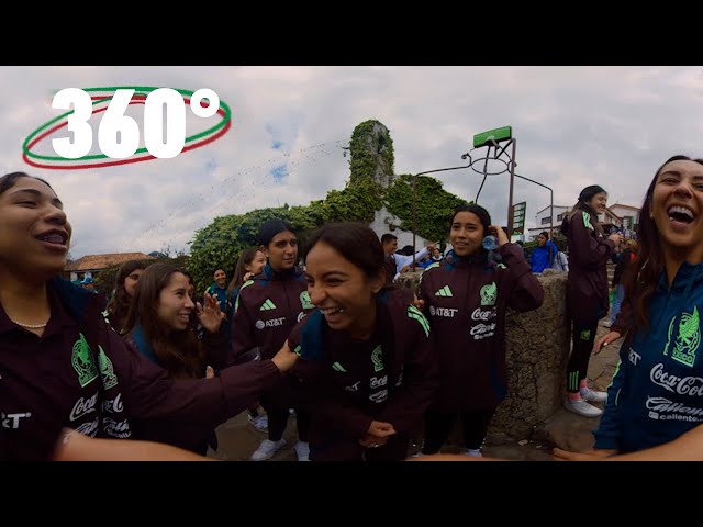 DESCUBRIENDO BOGOTÁ | La Selección Nacional de México Femenil Sub 20 en MONSERRATE | 360º  🇨🇴