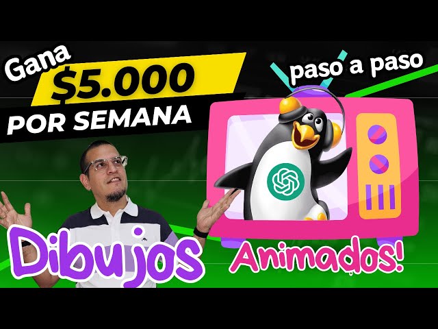 Crea Dibujos Animados por IA para MONETIZAR en Youtube, Tutorial GRATIS paso a paso