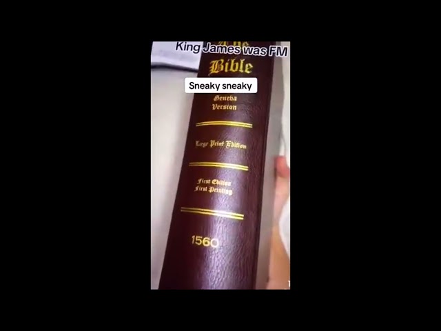 King James vs Geneva Bible