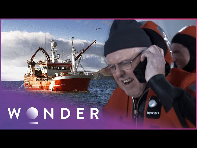 Fishing Crew Trapped On Sinking Ship After Engine Failure | Trapped S1 EP2 | Wonder