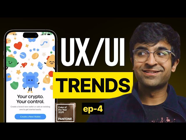 New UX/UI Design Trends Are Here! - Sliding Websites, Type Backgrounds | Design Breakdown Ep 4