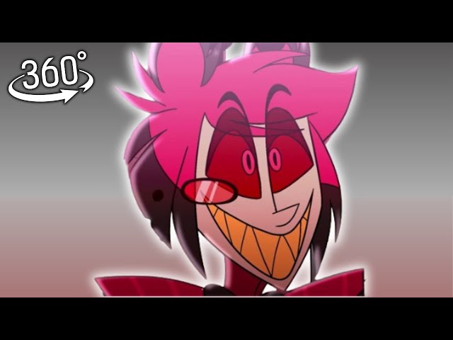 Hazbin Hotel | Alastor Funny Moments in 360 VR Cinema