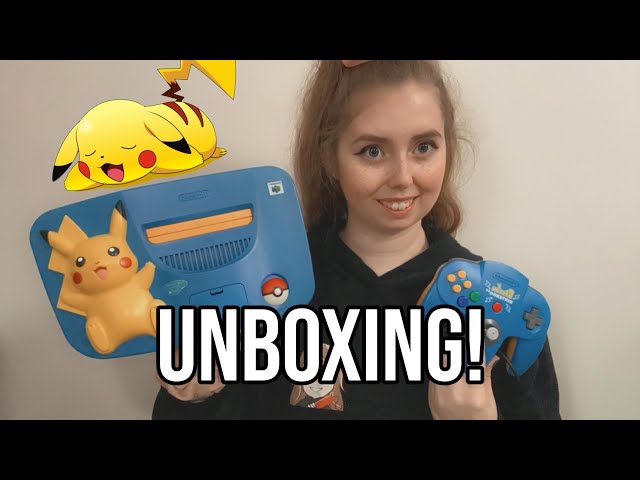 Pokémon Pikachu Edition N64 Unboxing!