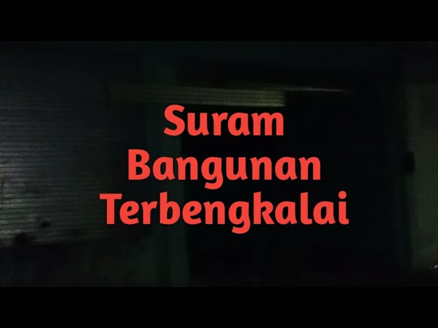 BEKAS  TERMINAL  YANG TERBENGKALAI