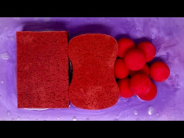 ❤️❤️🔴🔴🔴🔴🔴🔴🔴🔴🔴NEW Sponges + Pinesol Lavender+Lavender Mica Powder (Part 1)-The prettiest SUDS! 😍🧼