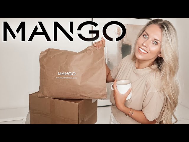 HUGE MANGO HAUL JUNE 2020 TRY ON SUMMER STYLING NEUTRALS | Freya Farrington