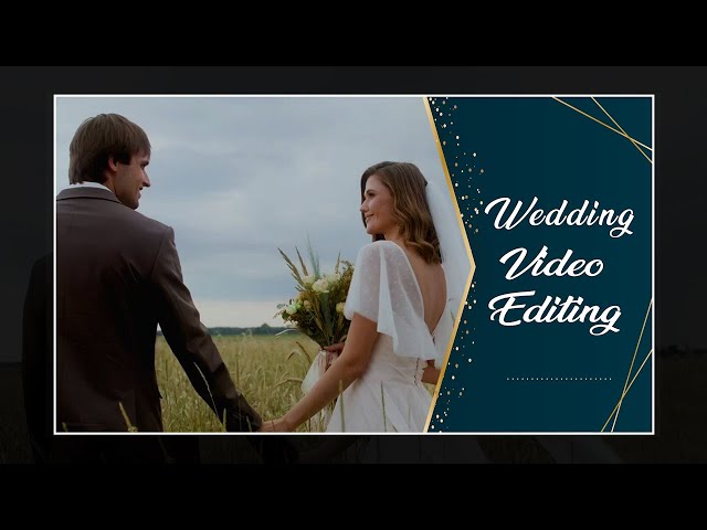 Professional Wedding Video Editing Services | Retouching Labs 🎥↴