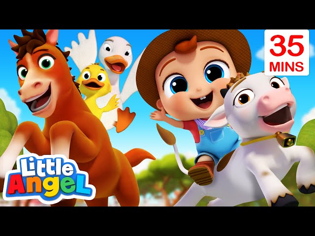 Old MacDonald's Farm + More Little Angel Kids Songs & Nursery Rhymes