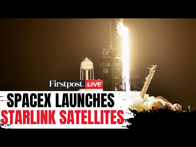 SpaceX Launch LIVE: Elon Musk's SpaceX Falcon 9 Launches New Starlink Satellites | N18G