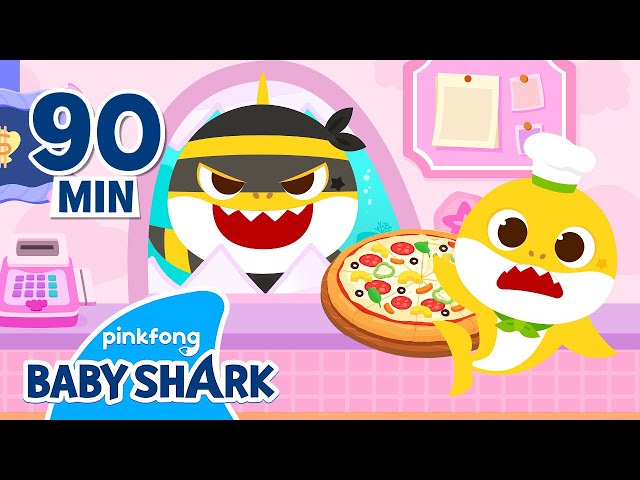 Baby Shark Cook & Doctor Episodes | +Compilation | Baby Shark Story Collection | Baby Shark Official