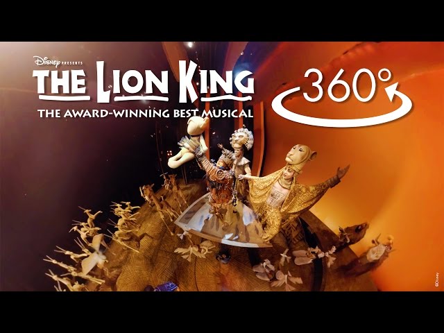 “Circle of Life” 360° Experience | THE LION KING on Broadway