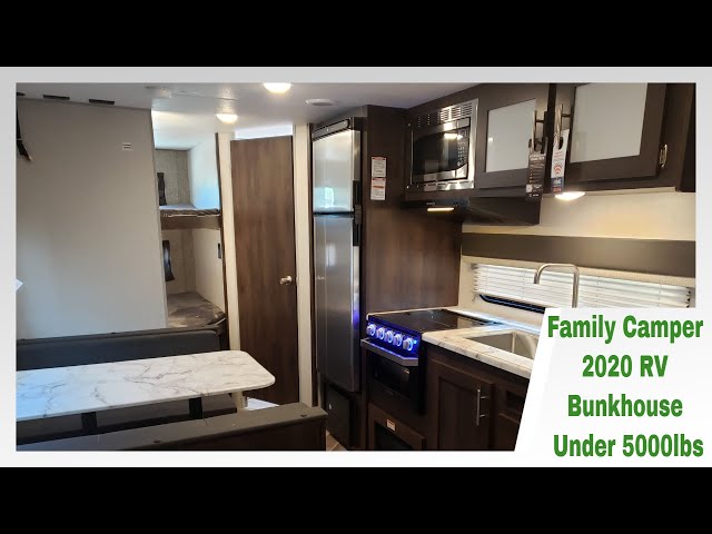 2020 RV Bunkhouse Travel Trailer Under 5000lbs Family Camper