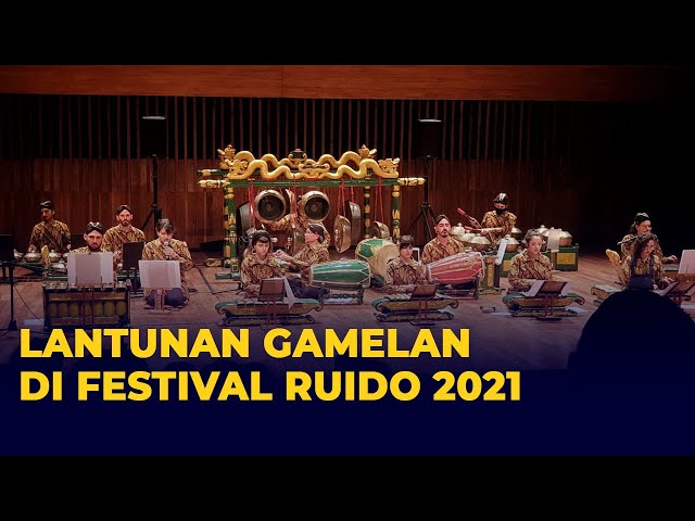 Sang Bagaskara Tampilkan Seni Gamelan di Festival Ruido 2021