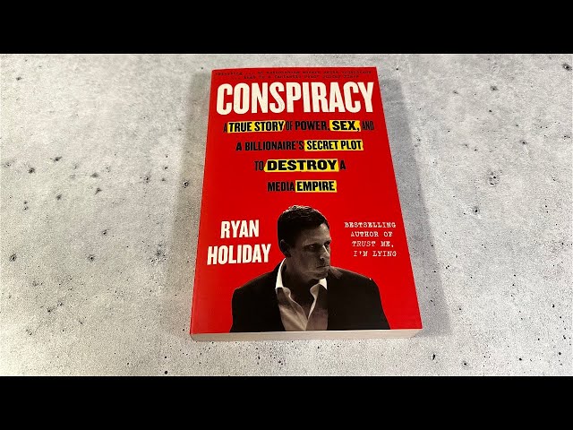 Conspiracy Book by Ryan Holiday