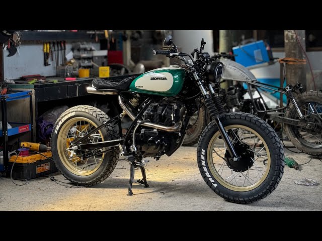 HONDA SUPREMO 150 - Scrambler Build