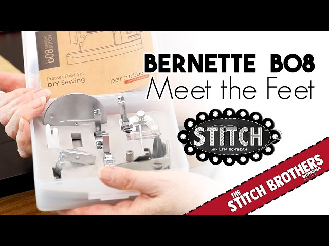 Bernette B08 | Meet the Feet | Bernina | Barb | Primitive Gatherings