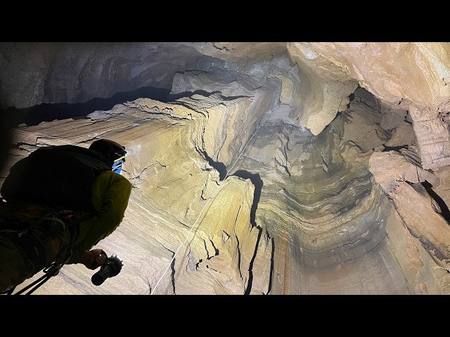 180ft Pit Drops into a Cave From Hell