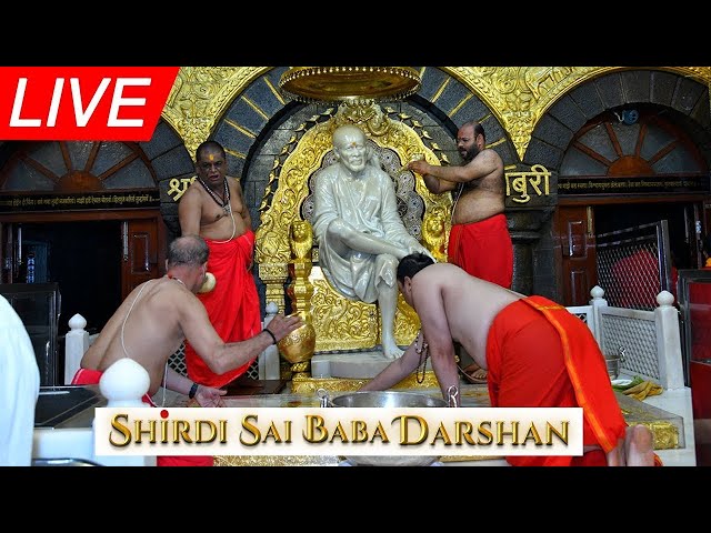 🔴 Live Shirdi Sai Baba Temple : 10 February 2025 | Shirdi Sai Baba Live Darshan