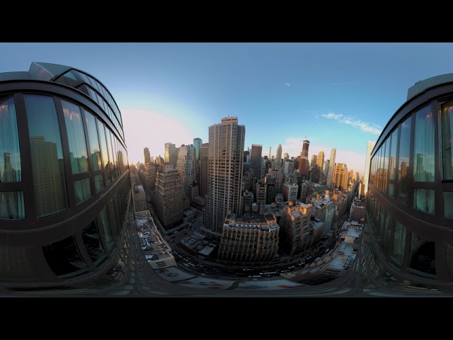 New York City 360° Time-warp | Multi-Lapse  | Vuze XR 5.7k