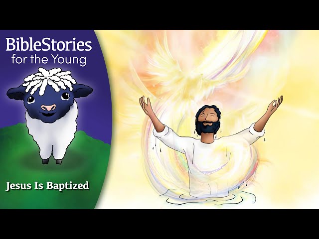 Day 227 Jesus Is Baptized ~ Daily Bible Stories for Children & Learners