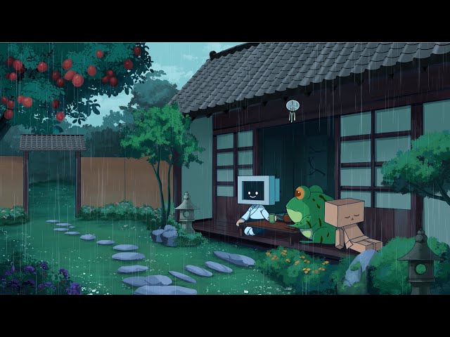 a peaceful rainy day 🌧 calm your anxiety, relaxing music - lofi hip hop mix - aesthetic lofi