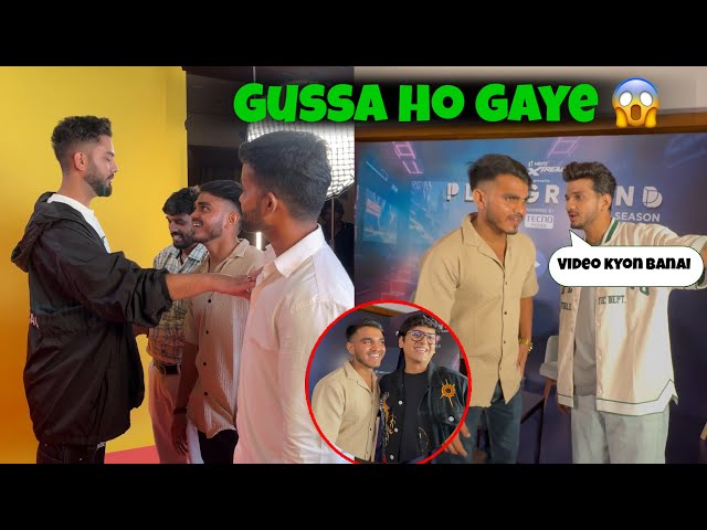 Elvis Yadav & Munawar gusaa ho gaye 😱 #elvishyadav #munawarfaruqui #dheerajkevlogs