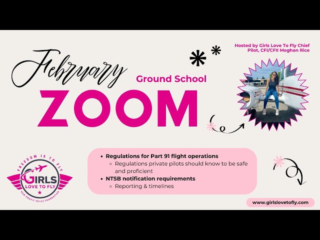 February Zoom Ground School