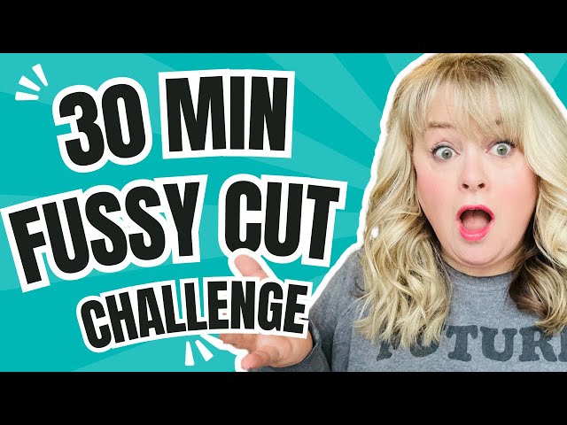 💥Magazine Harvest & Fussy Cut 30 minute Challenge • How many did I get??? #gluebook