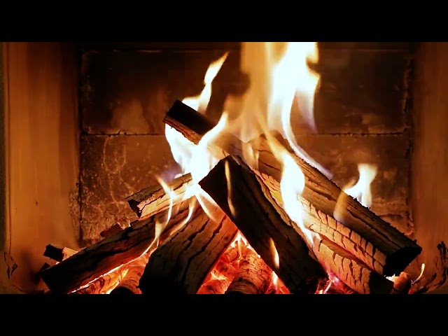 Campfire & Cozy Room Ambience | Nature White Noise for Sleep, Studying or Relaxation(No Music)