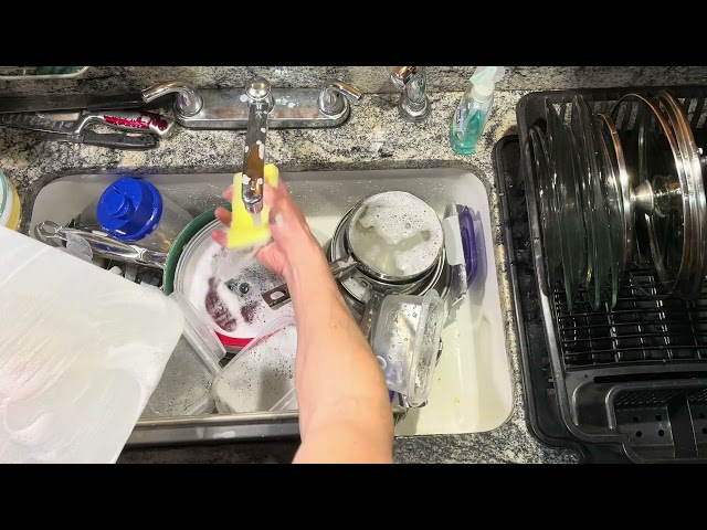 ASMR Washing Dishes (no talking) ep. 46