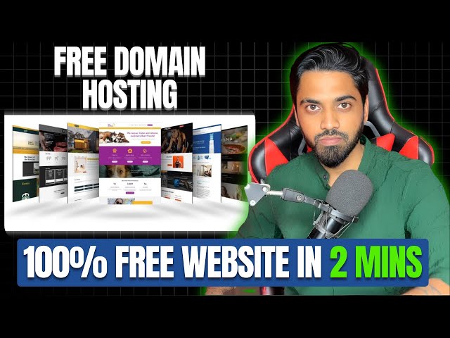 Create a Free Website|Free Domain|Free Hosting | Using AI in 60 Seconds in Tamil 2025✅✅✅