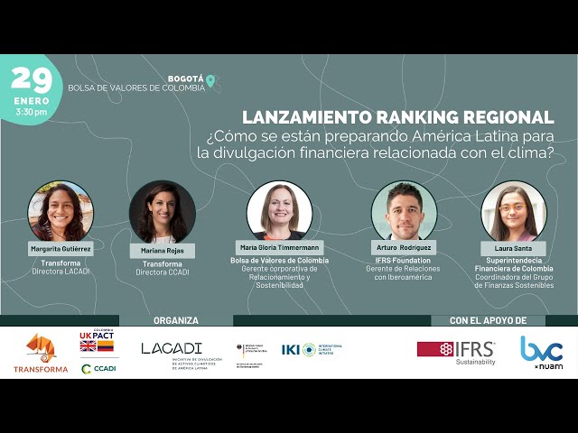 Lanzamiento Ranking LACADI | 29 de enero de 2024