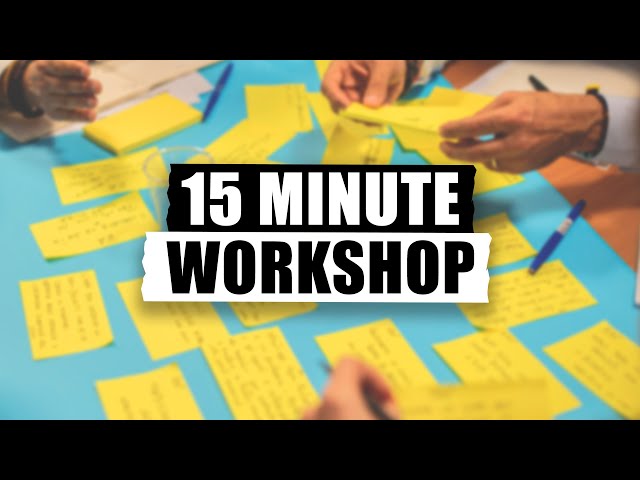 How To Facilitate Your First Workshop (Step-by-Step Guide)