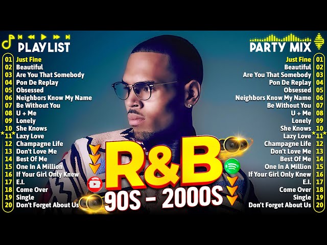 Best of Old School R&B   90's & 2000's ☀️ Chris Brown, Akon, Nelly, Beyonce, Mariah Carey, Rihanna