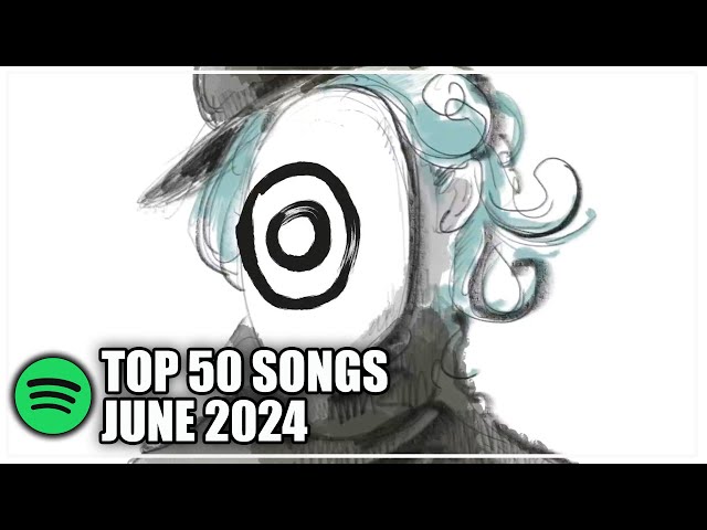 My Top 50 Songs of June 2024 (Spotify)